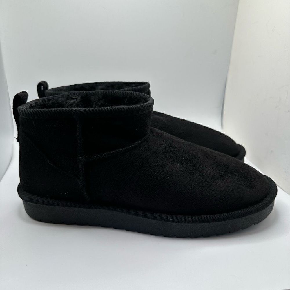 CUSHIONAIRE Women's pull on boot 8.5 BLACK